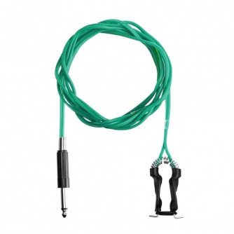 Green Silicone Flexible Clip Cord