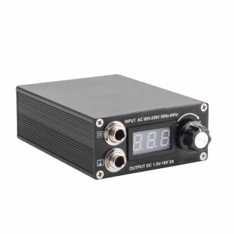 LED Mini Power Supply Black