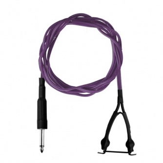 Purple Silicone Clip Cord