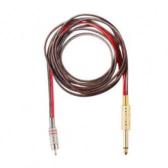 Tattoomechanics RCA Cord Red