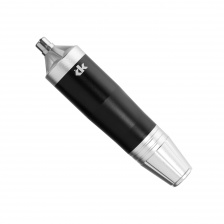 Тату машинка ручка Black Angel Pen Silver