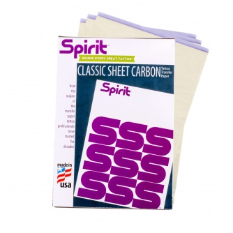 Spirit Classic Sheet Carbon Упаковка 100 листов