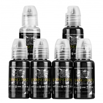 World Famous Silvano Fiato Black Wash Set 1 Oz