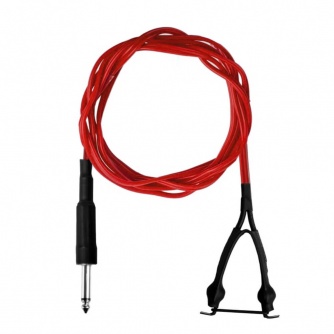 Red Silicone Clip Cord