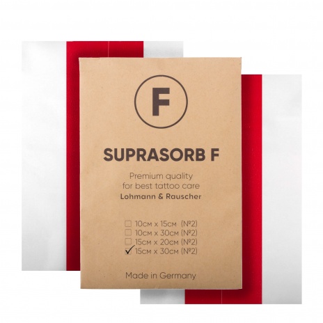 Заживляющая пленка Супрасорб F 15 см х 30 см - 2 шт (Suprasorb F)
