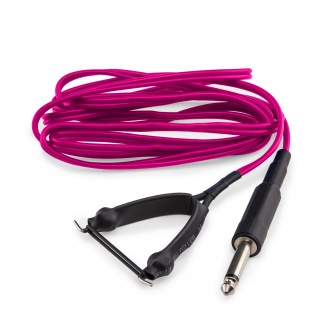 Pink Silicone Clip Cord