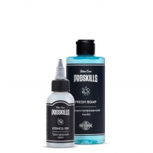 Промо-набор Комплект ProSkills Stencil Fix 100 мл + ProSkills Fresh Soap 250 мл