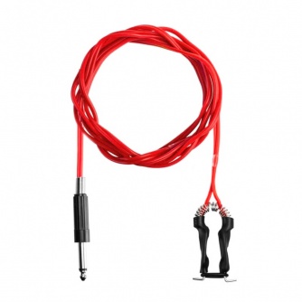 Red Silicone Flexible Clip Cord