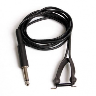 Black Silicone Clip Cord