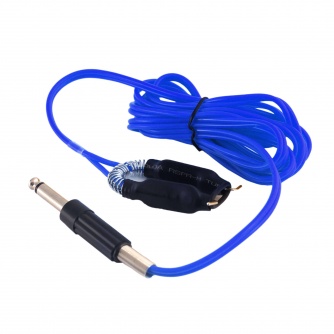 Blue Silicone Flexible Clip Cord
