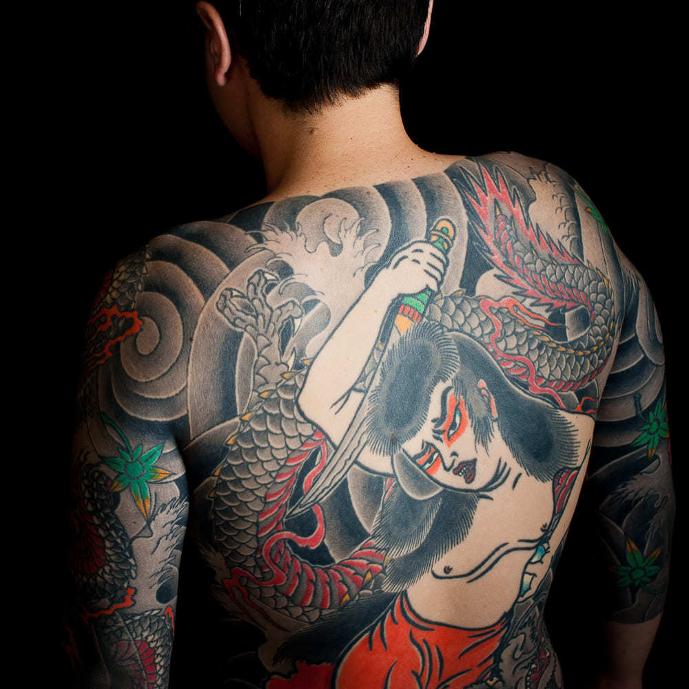 Карта японских купален онсен, дружественных к носителям татуировок